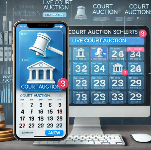 경매 실시간 일정 확인과 알림 설정