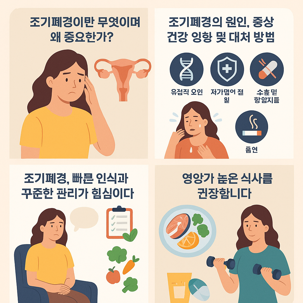조기폐경,조기난소부전의 여자의 몸