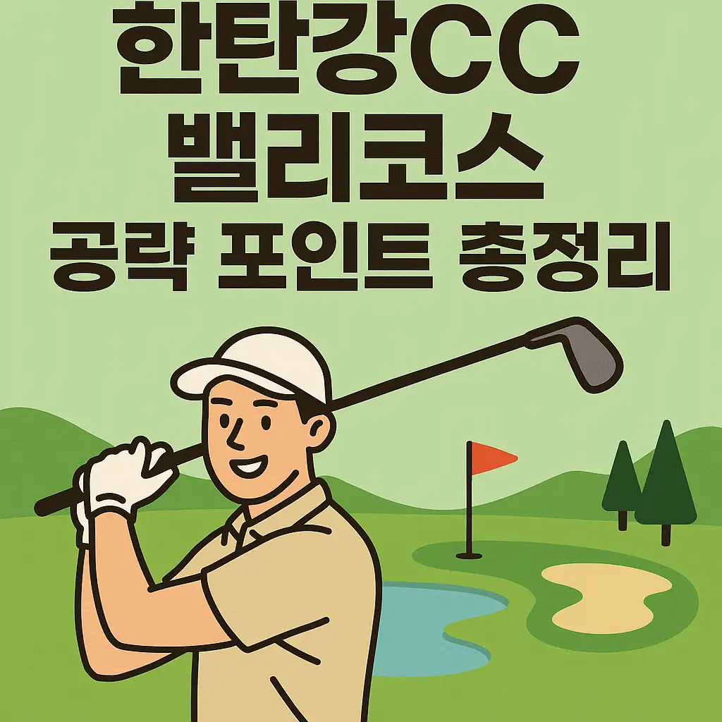 출처 : 한탄강CC 7번홀, 8번홀