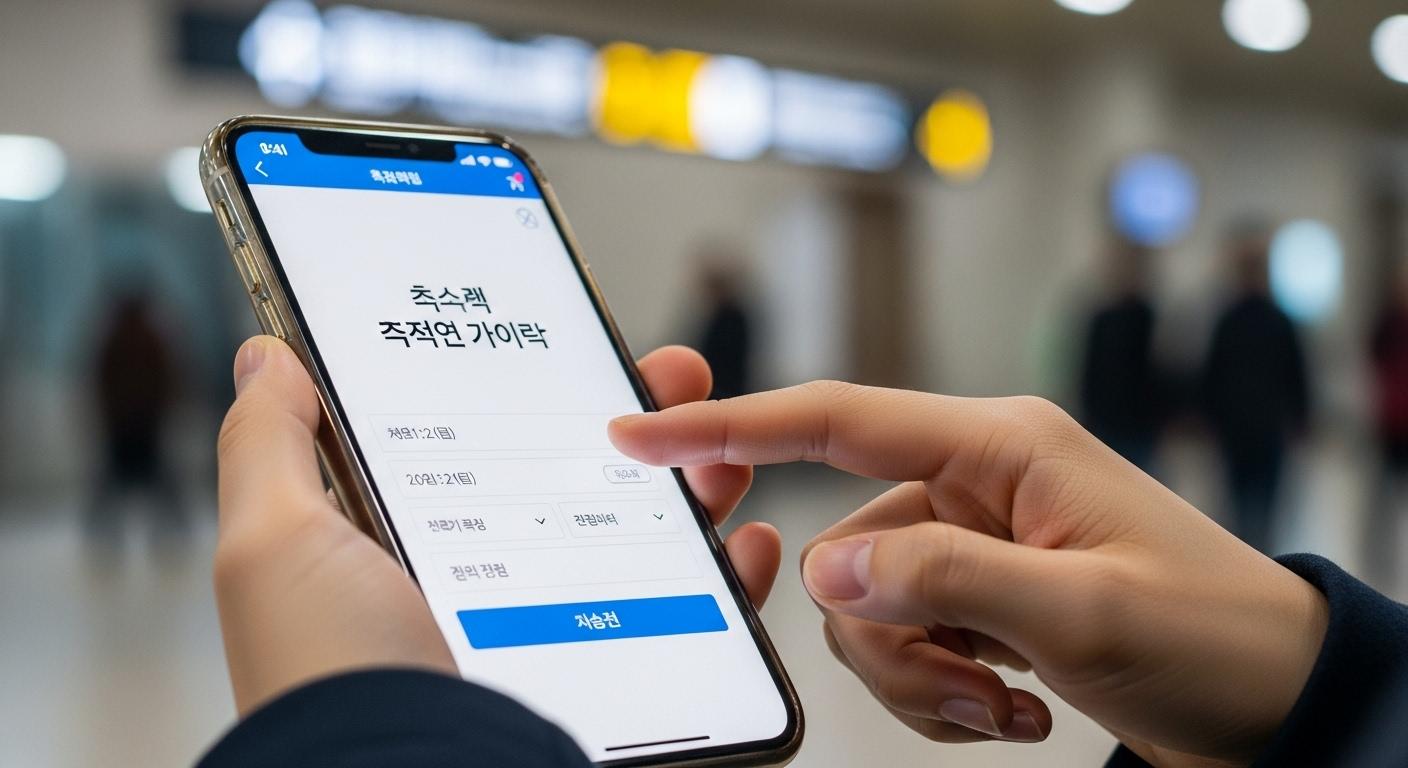 추석 승차권 예매