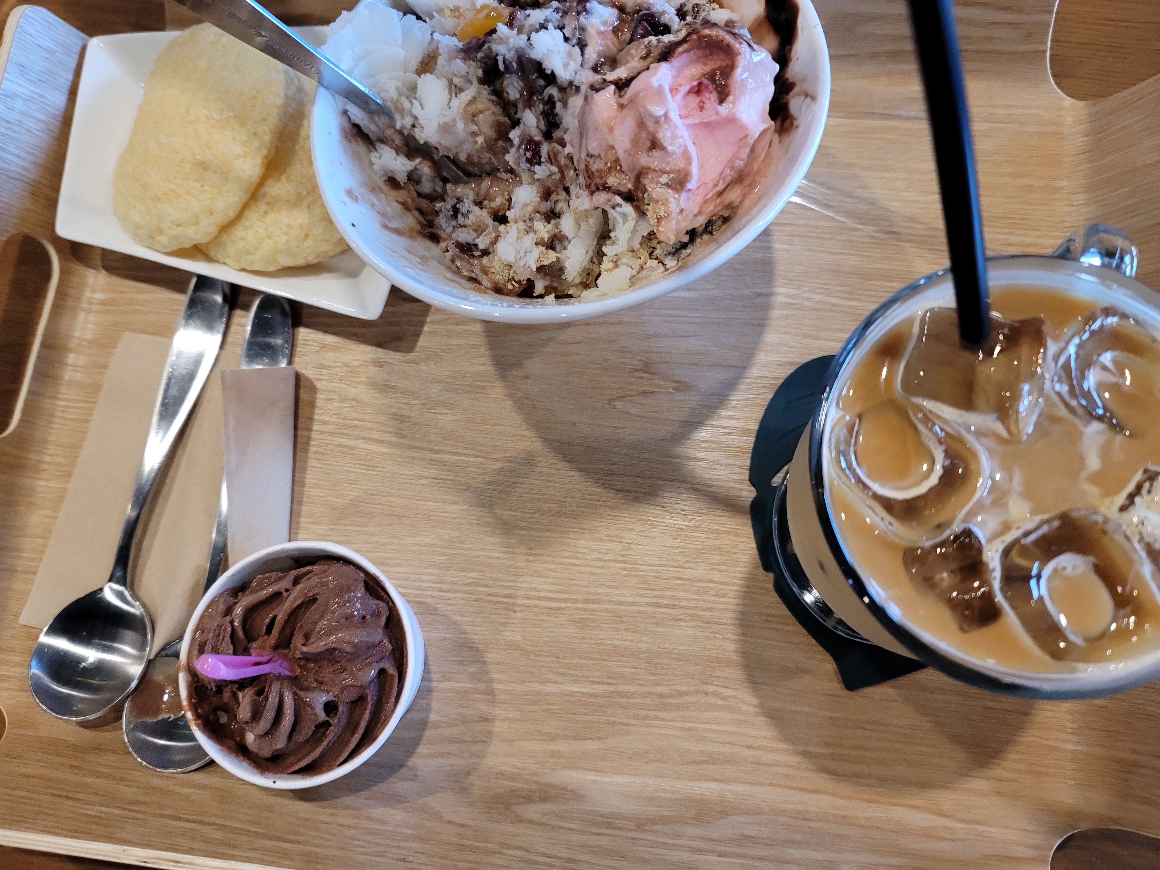 카페 마이산 주문 음료