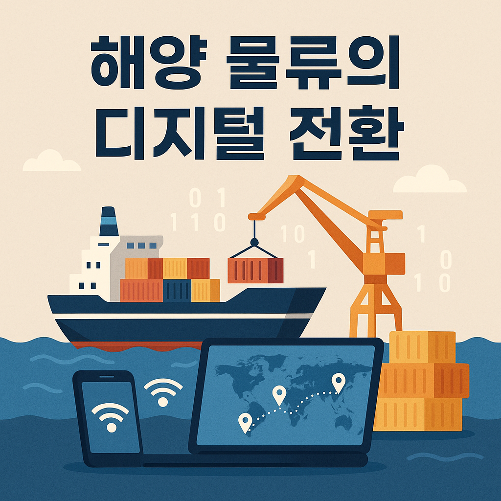 해양 물류의 디지털 전환