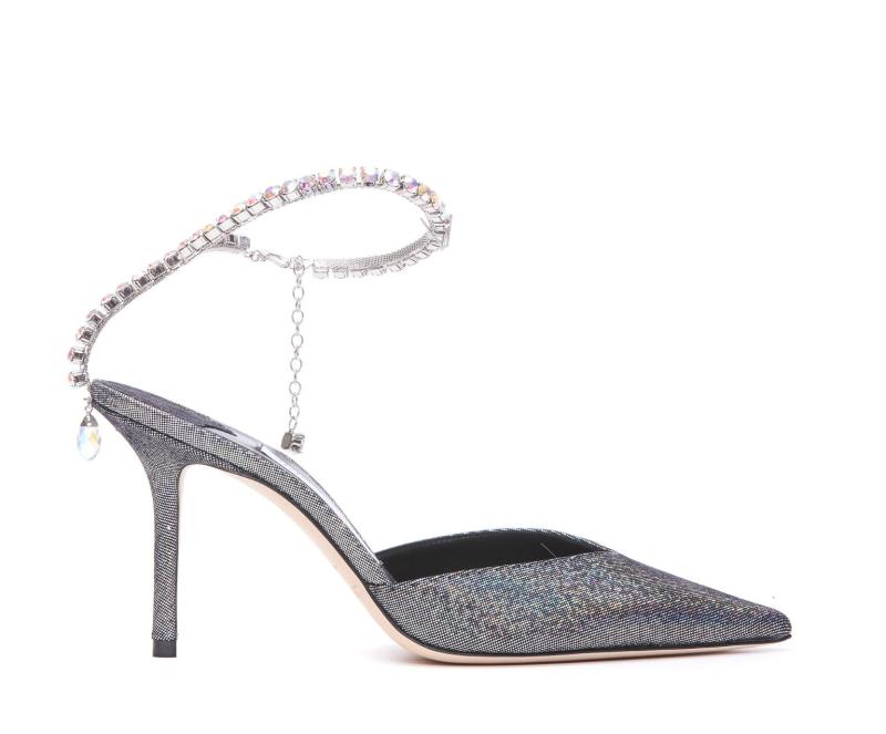 23FW 지미추 구두 SAEDA 85 XMDSILVER SMOKE