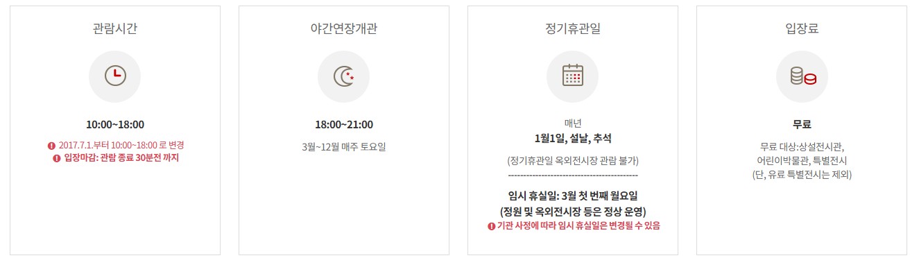 경주박물관 안내