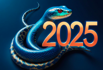 청색-뱀-2025-청색-바탕