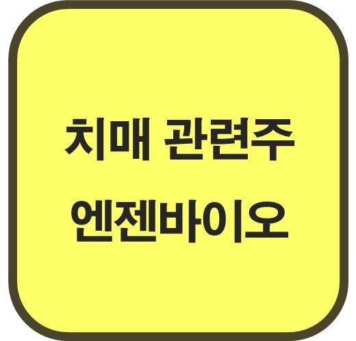 치매 관련주 엔젠바이오 추세 정보 확인하기