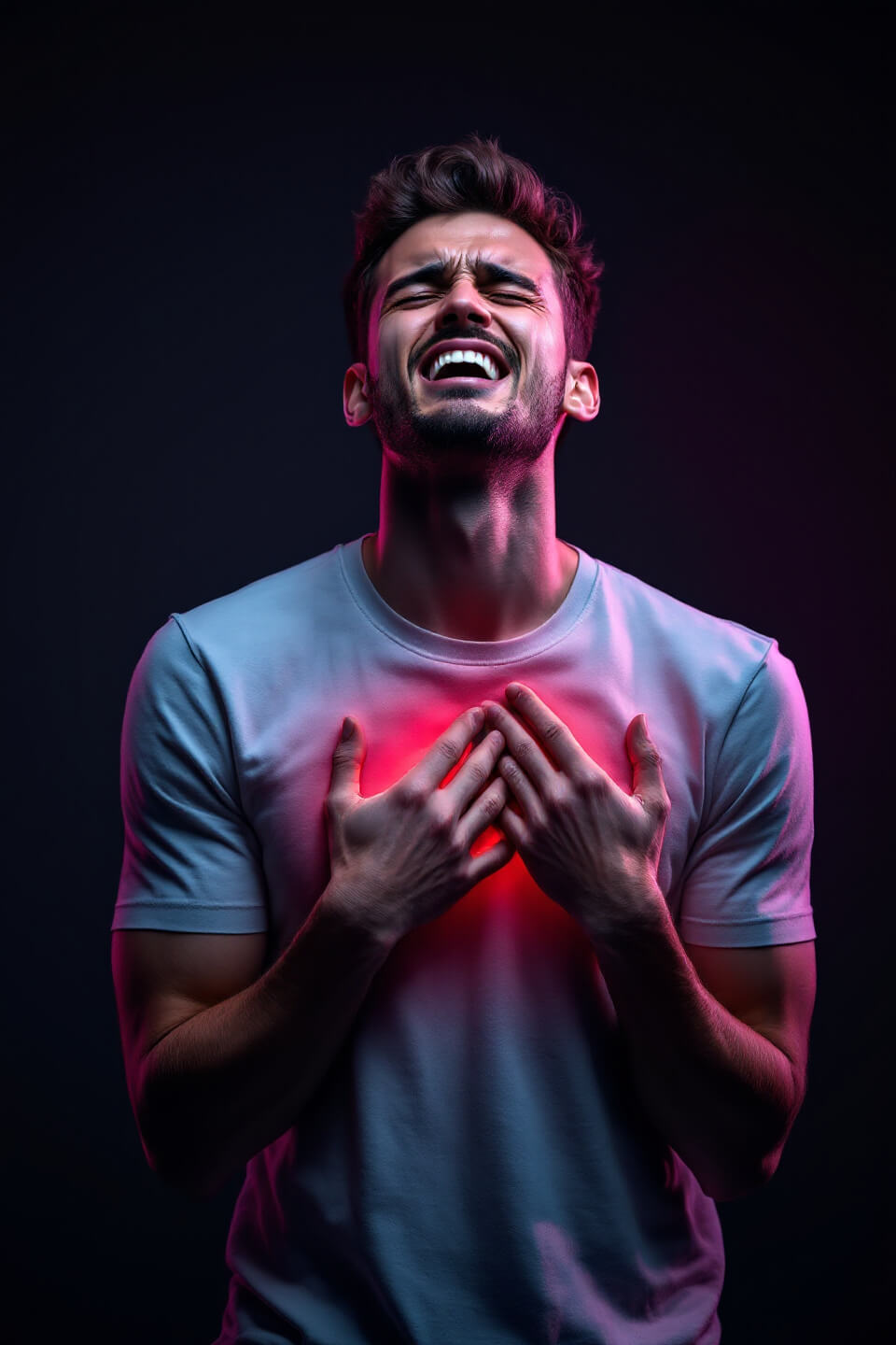 심근경색과 관련된 사진입니다.