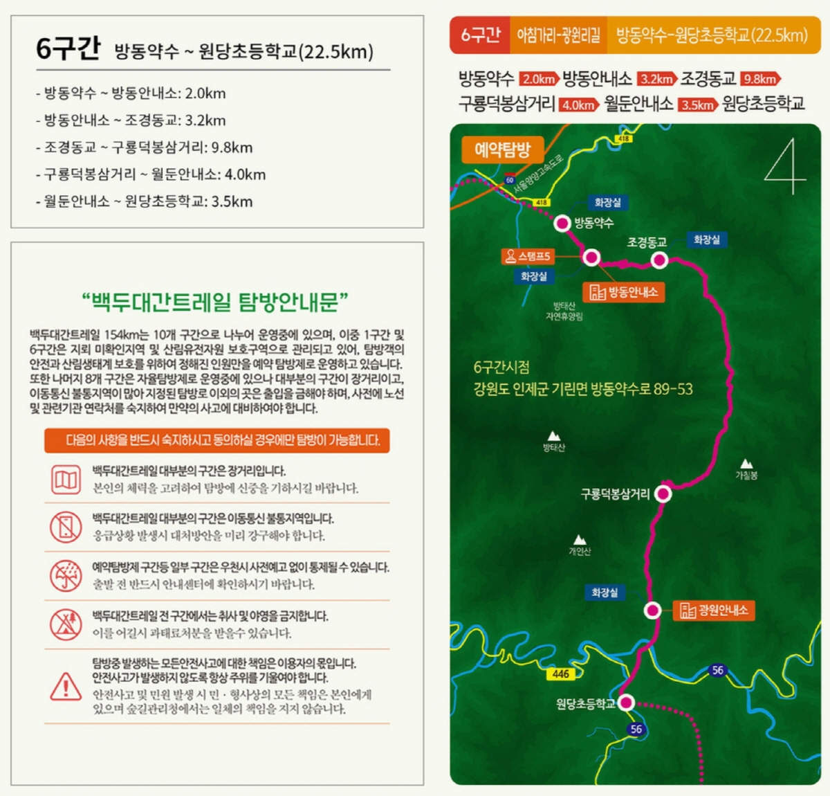 백두대간 트레일