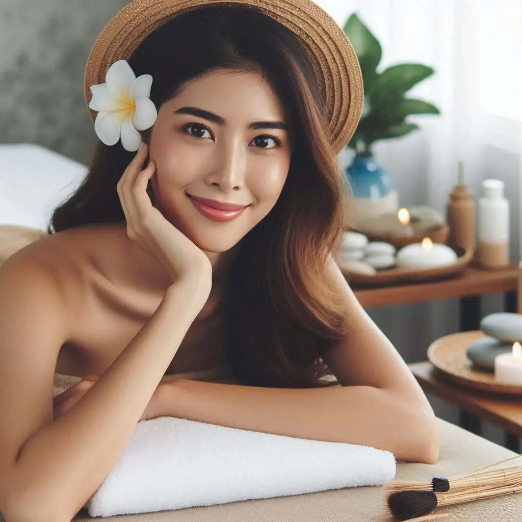 피부,체형관리 샵 배경