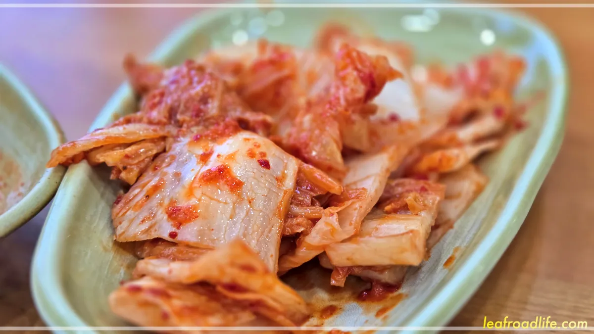 하남-푸주옥-자른-배추-김치