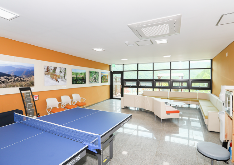 소백산 생태탐방원 휴게공간