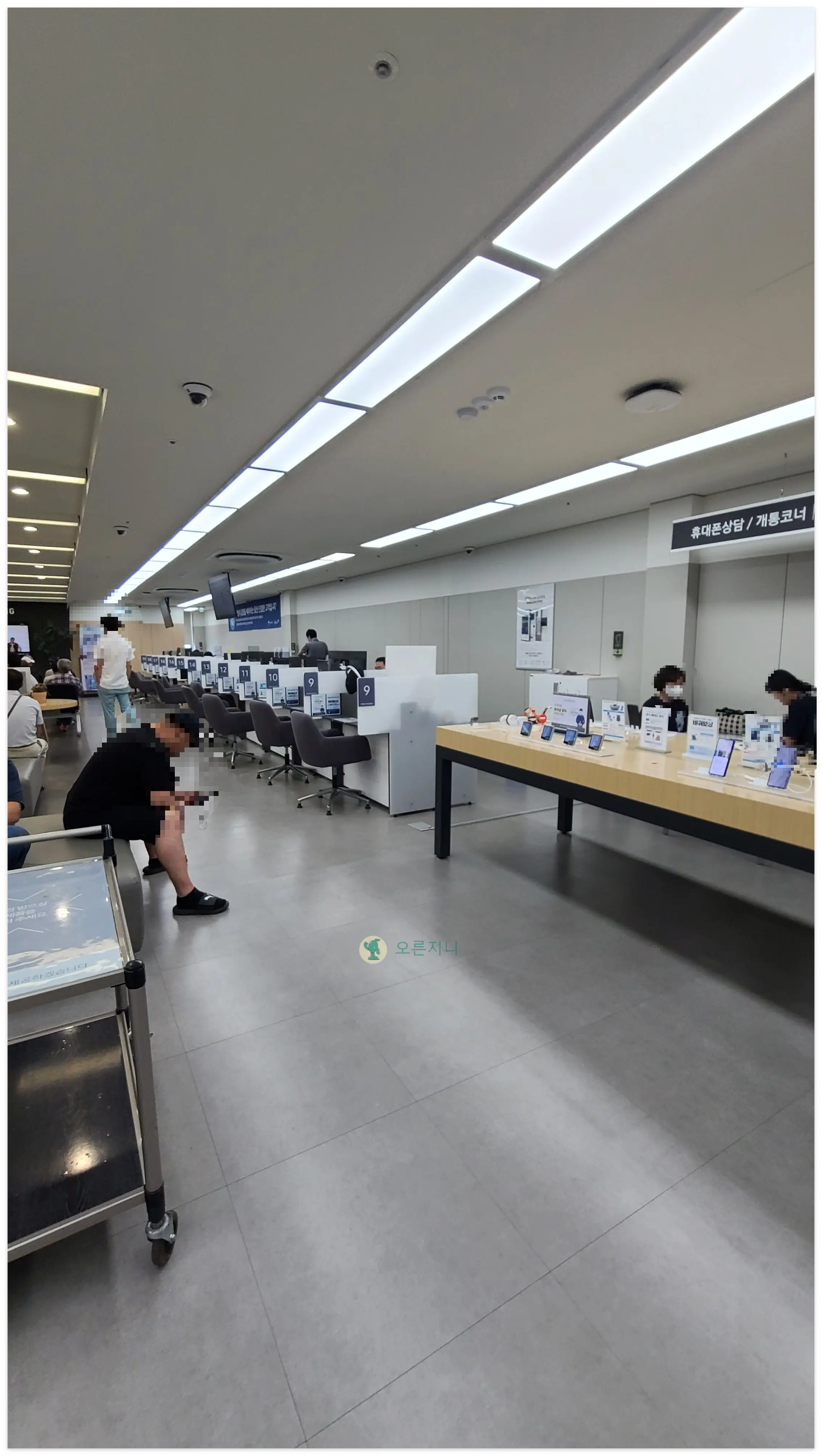 삼성전자서비스센터-율량-키오스트-상담하는 곳