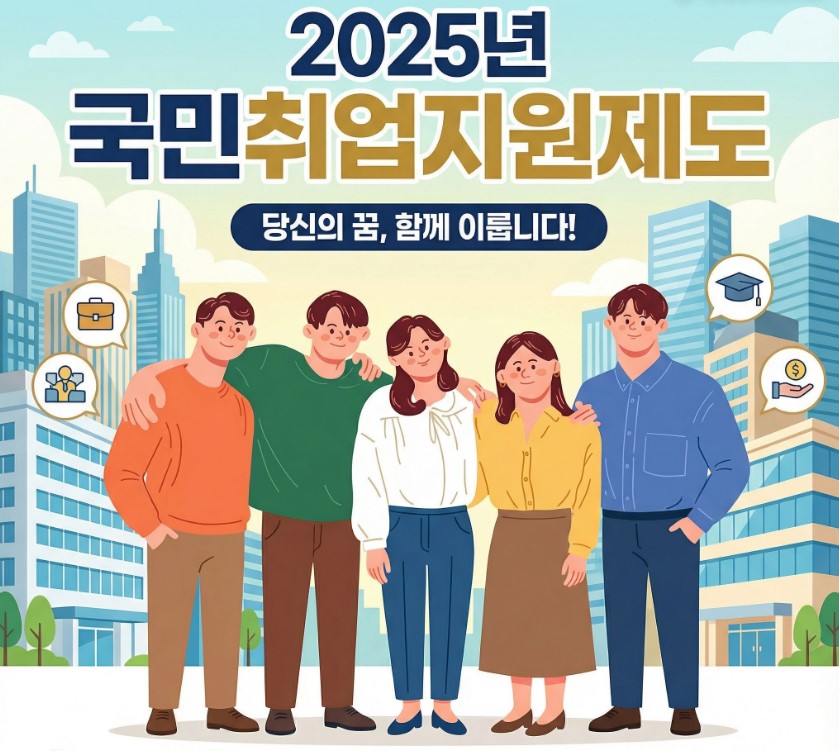 국민취업지원제도 2025년 완벽 가이드: I/II 유형별 자격요건 및 신청 절차 5분 정리