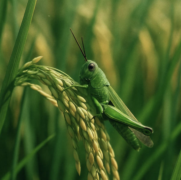 벼메뚜기, 조금 다른 이야기