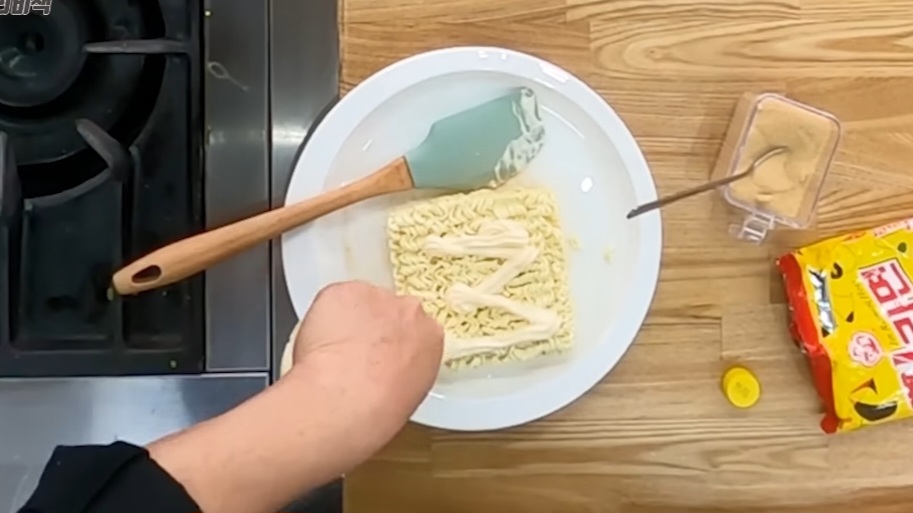 라면땅 만들기