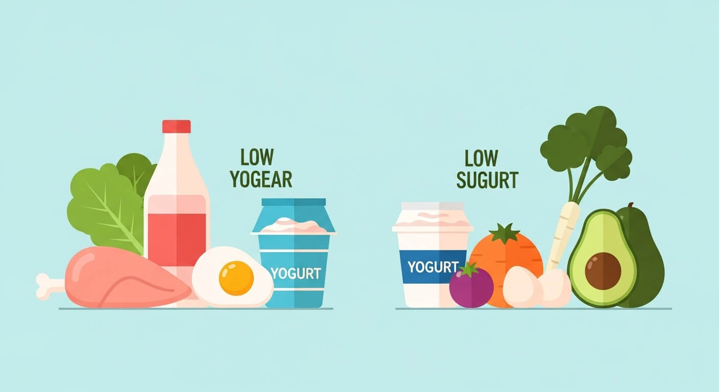 요즘 뜨는 저당 고단백 식단 (식단관리, 저당, 고단백)