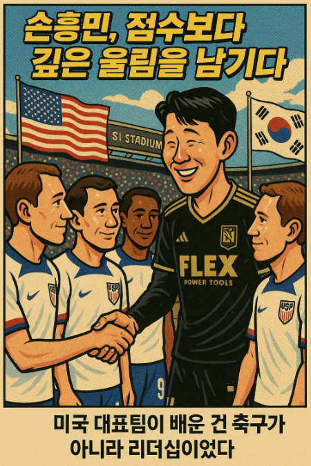 손흥민이 미국 대표팀에게 남긴 말 : 점수보다 깊은 울림