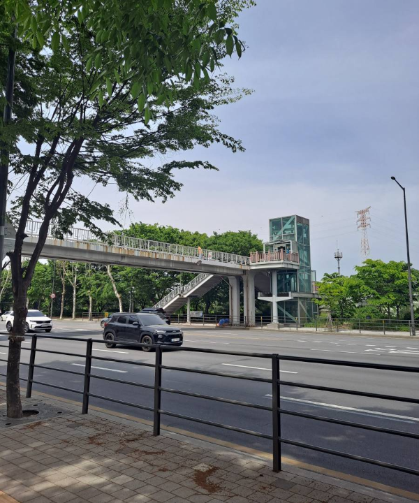 선유도 진입 계단