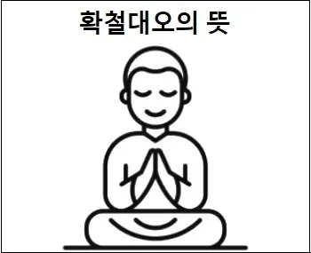 확철대오의 뜻