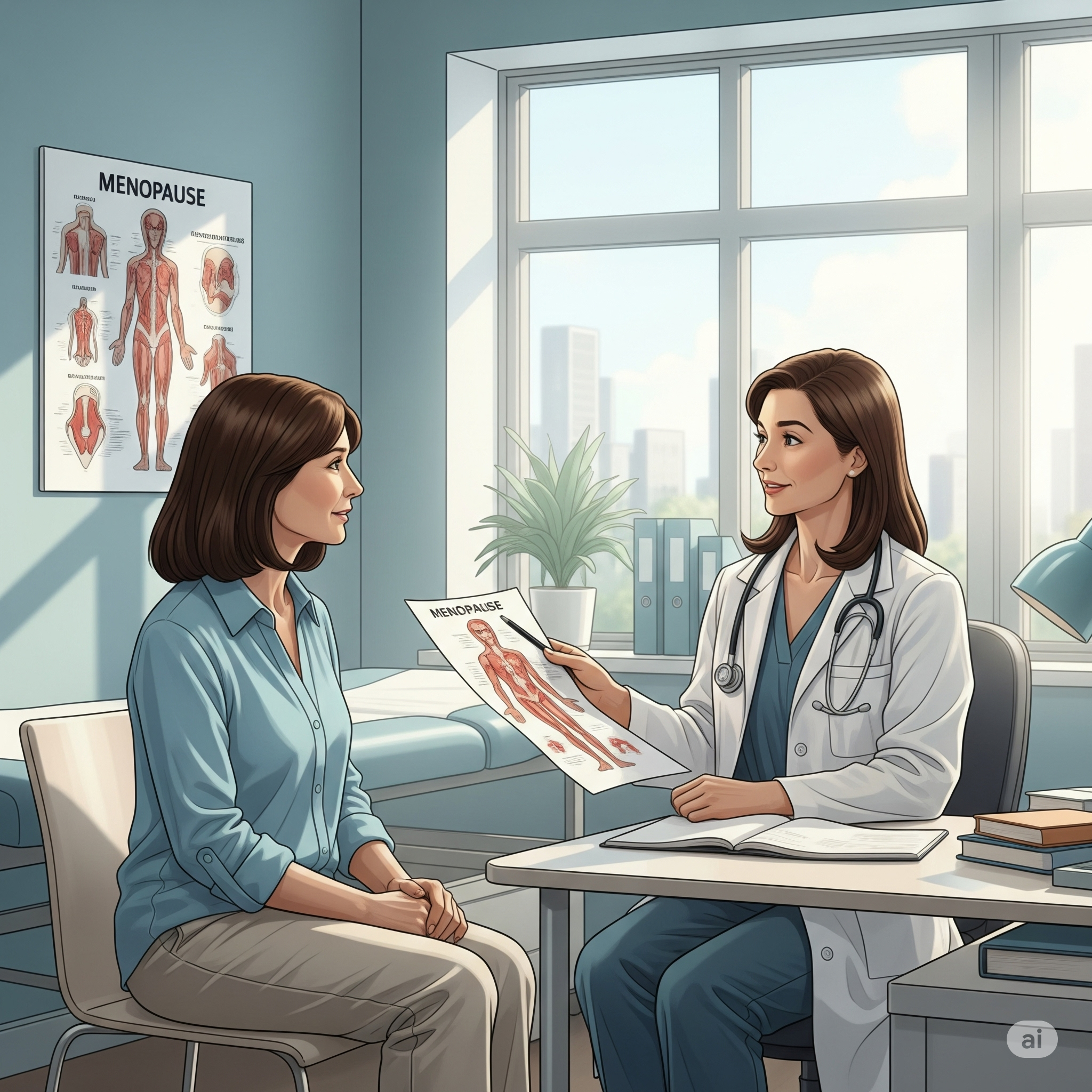 여성 갱년기 검진, 언제 어떻게 받아야 할까요? 현명한 건강 관리의 시작 관련이미지