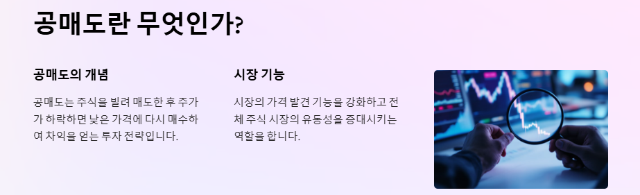공매도 재개: 재개일, 금지기간, 증시영향 및 투자전략