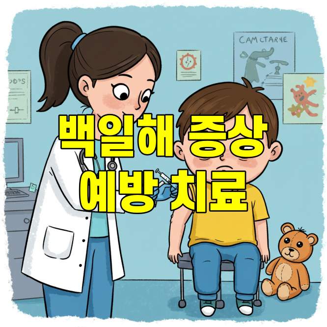 백일해 증상 예방 치료 총정리