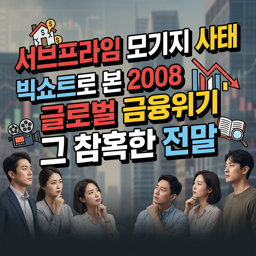 서브프라임 모기지 사태: 영화 '빅쇼트'로 보는 2008년 글로벌 금융위기의 끔찍한 전말