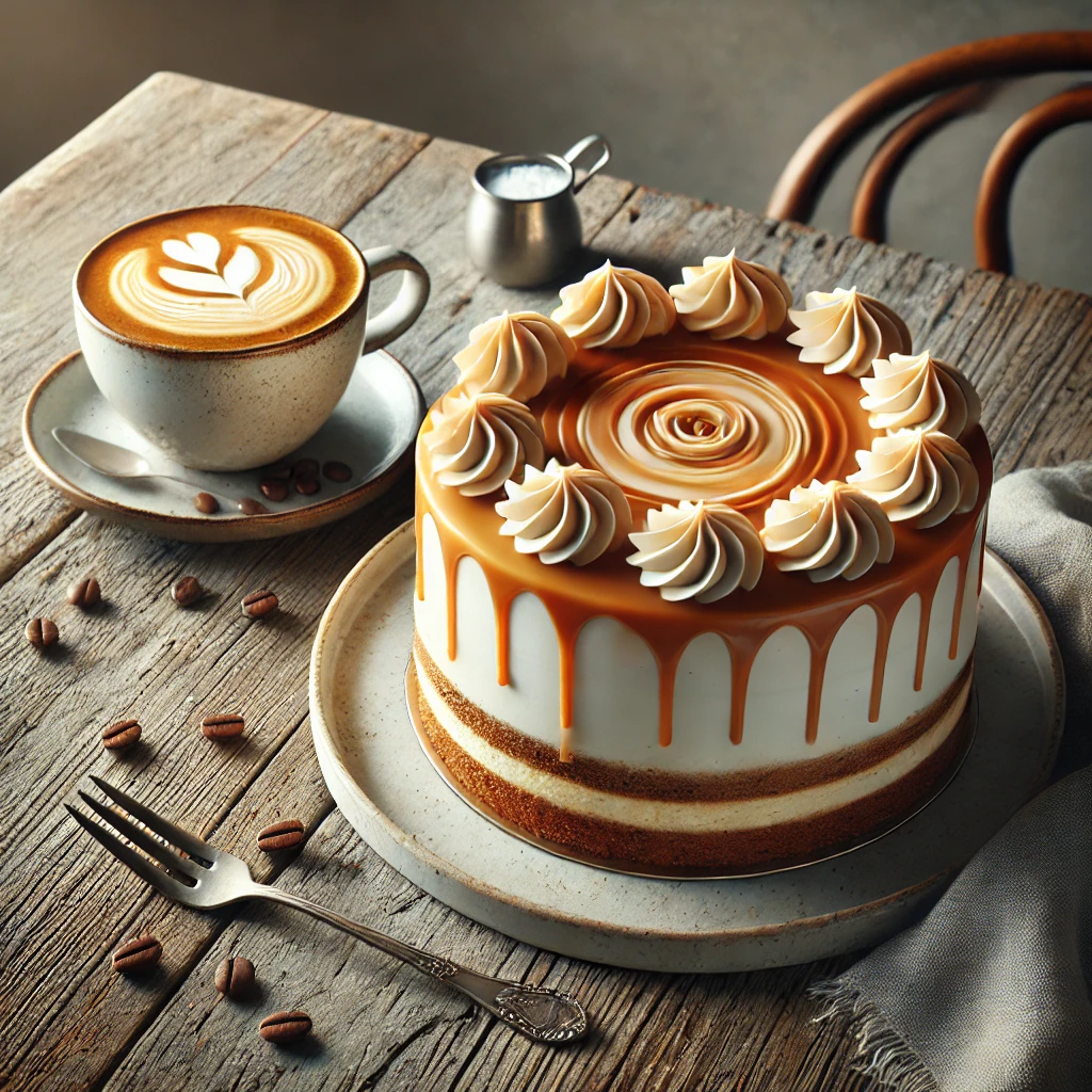 카라멜 마키아토 케이크의 모든 것｜커피와 디저트가 만난 고급스러운 홈베이킹
