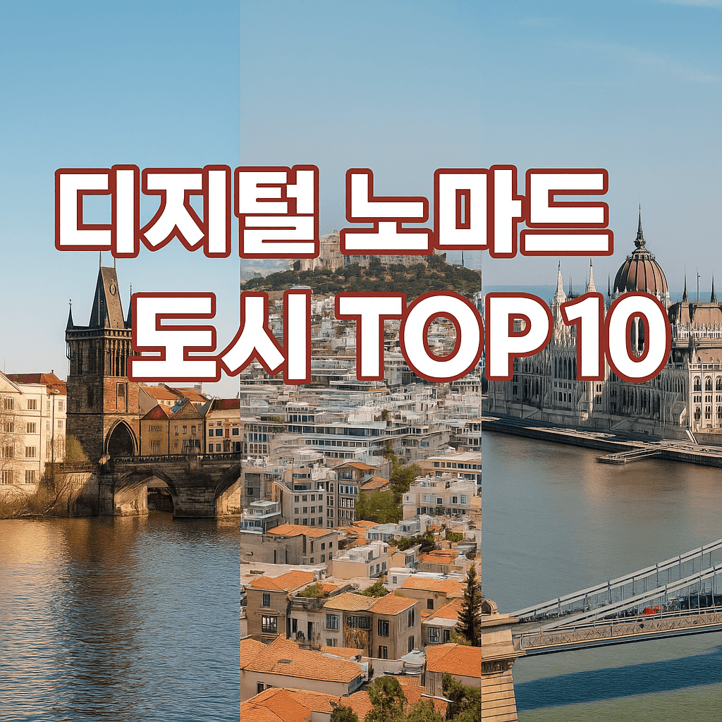 디지털 노마드 저렴한 도시 TOP10