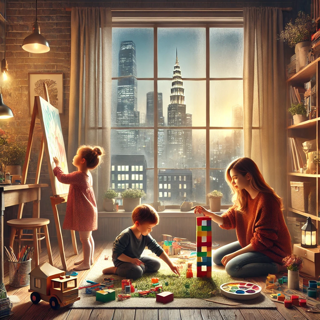 미세먼지 심한날 아이와 실내 놀이하기