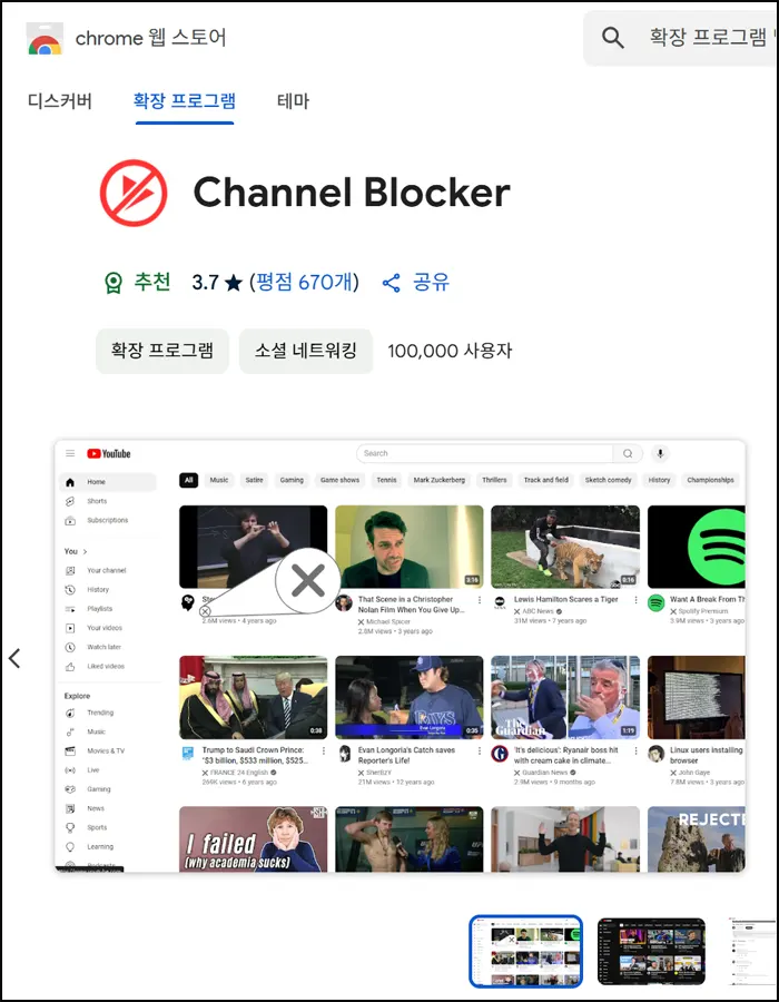 Channel Blocker