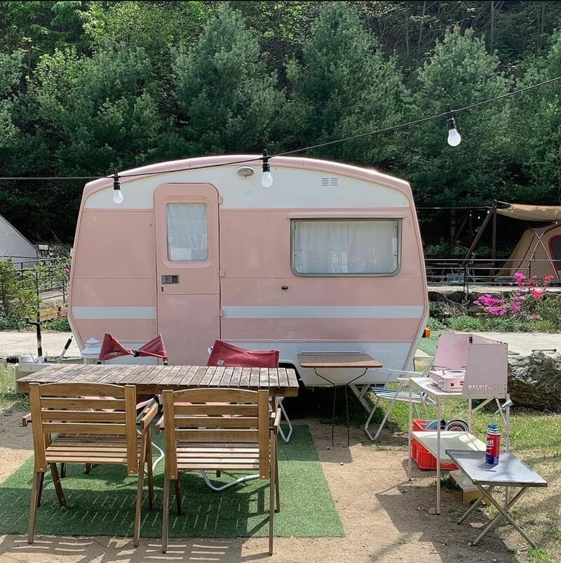 춘천 더시크릿가든 캠프지라운드 카라반2