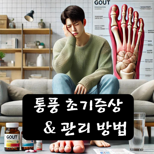 통풍 초기증상 관리 원인