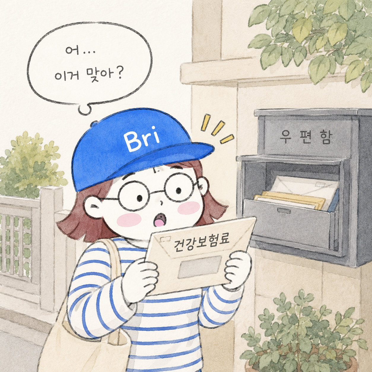 직장 그만두고 첫 고지서 보고 놀랐어요. 건강보험료 계산 방법