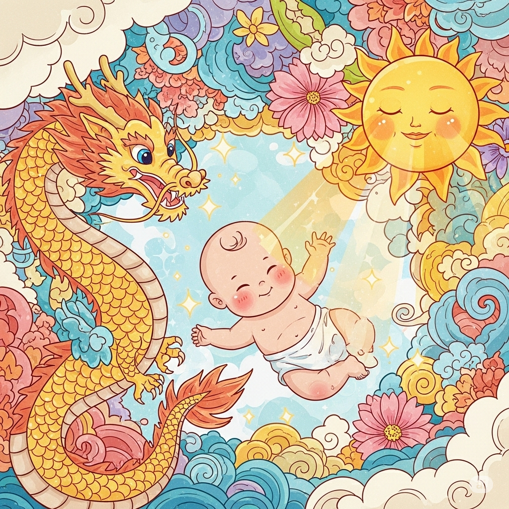 태몽을 그림으로 표현