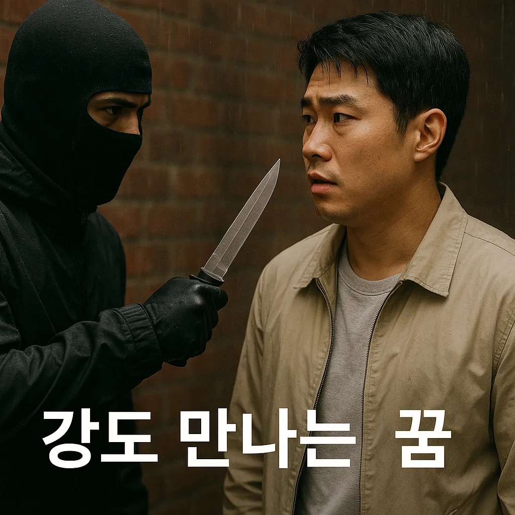 강도 만나는 꿈