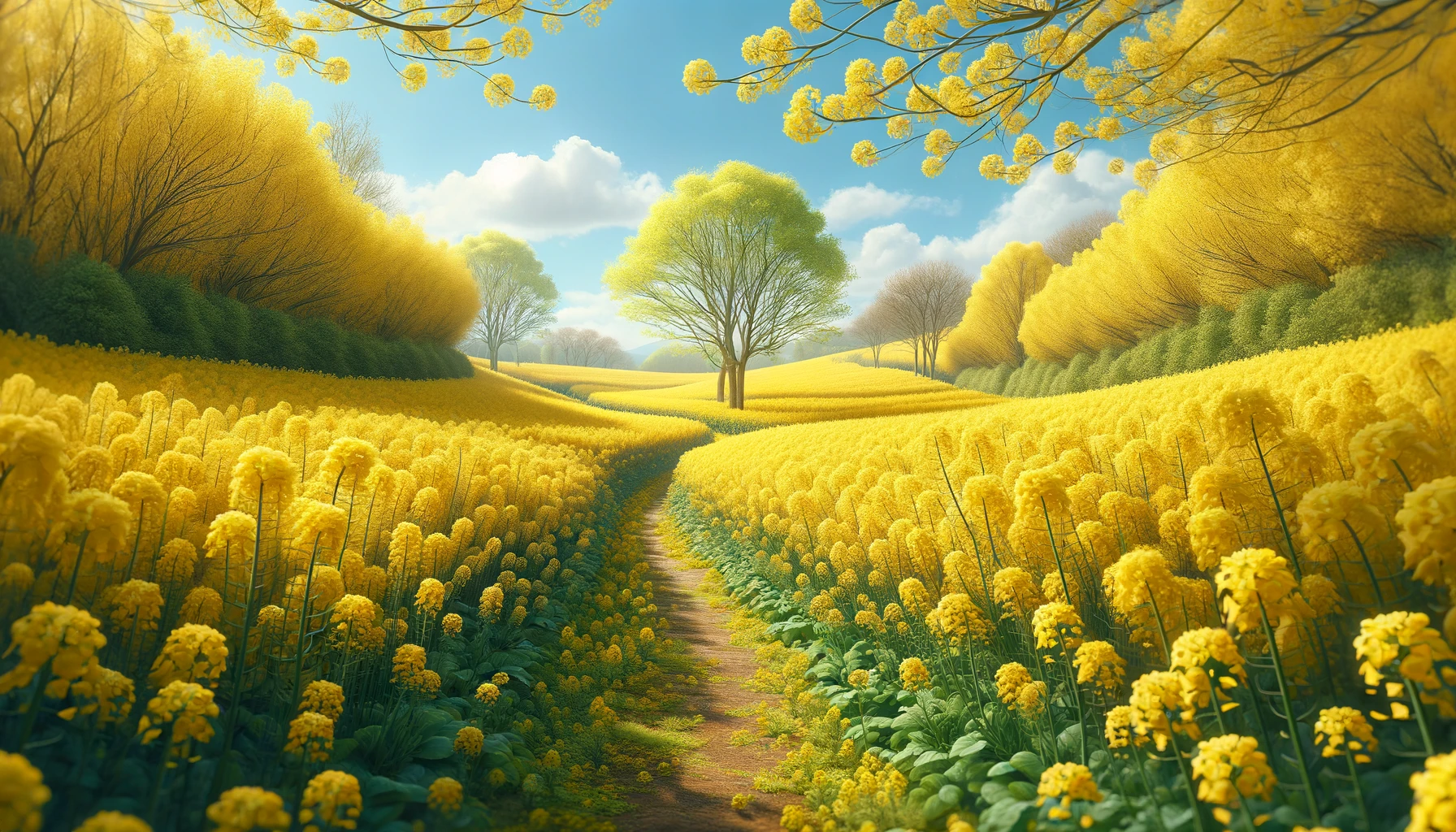 2024 유채꽃 개화시기