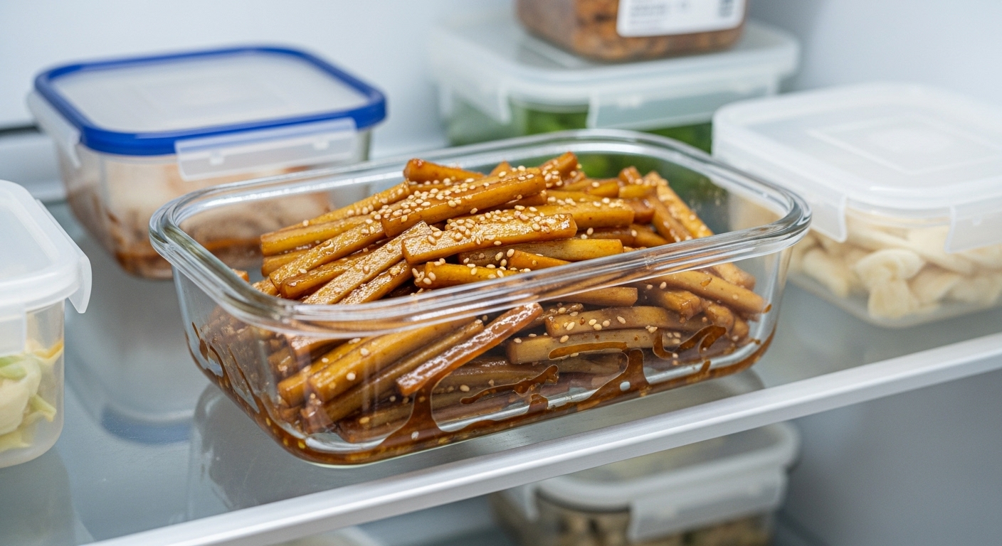 우엉조림 맛있게 하는법