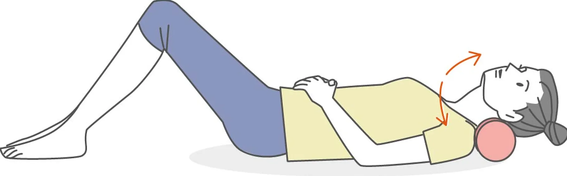 누워있을때 할수있는 거북목 개선 스트레칭