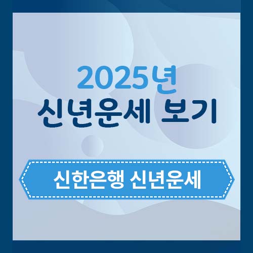 2025년 신년운세 보기