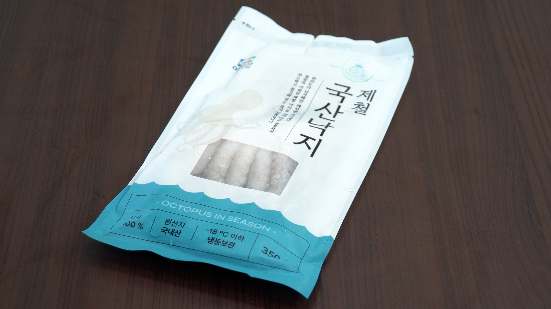 손질된 낙지 제품 사진