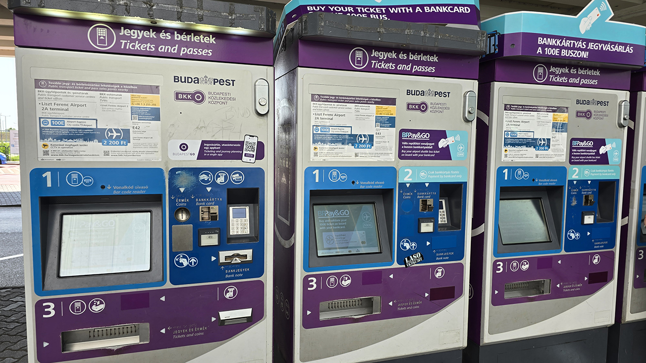 버스 티켓 발권기