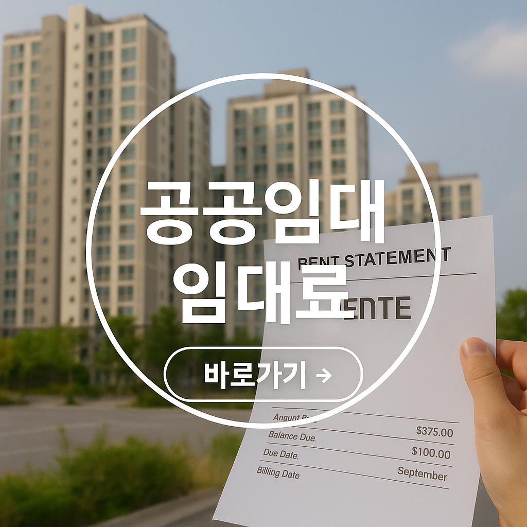 공공주택 임대료 정리