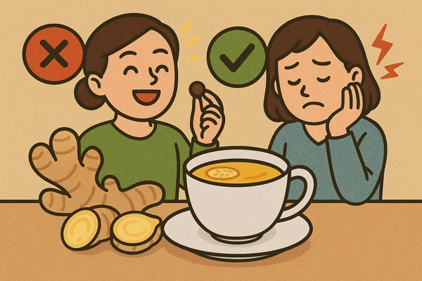  생강차 효능 부작용 총정리10