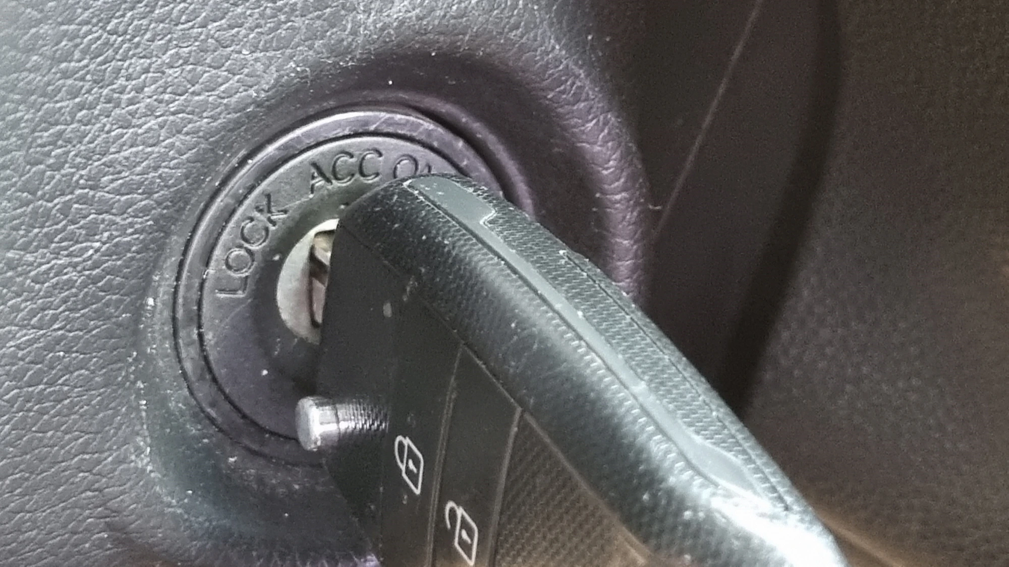 모닝 시동 모습