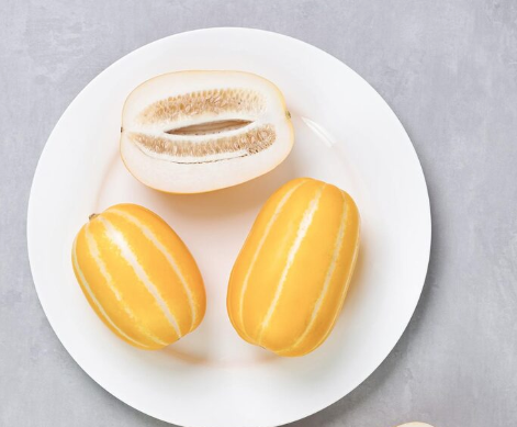 참외 자른 사진