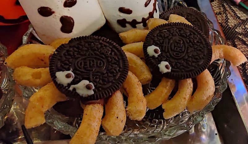 오레오대형거미 완성사진