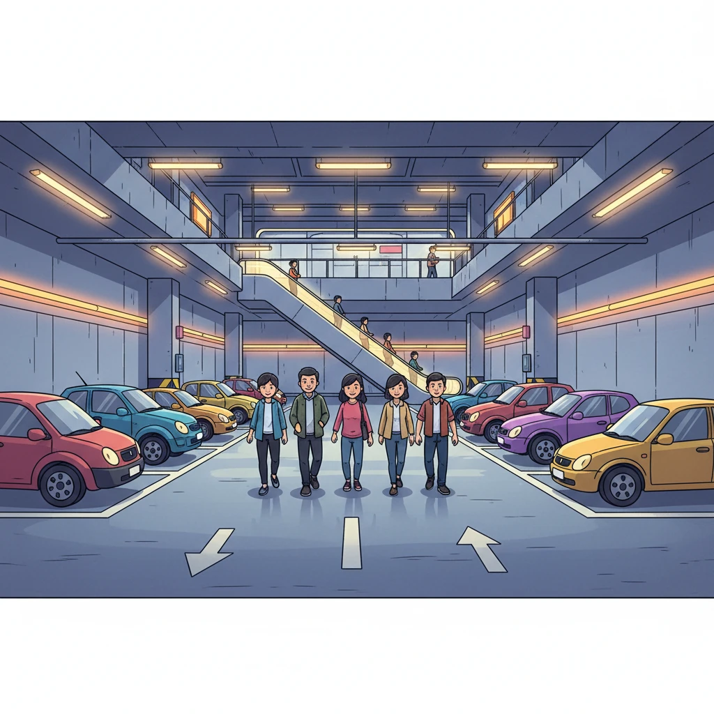 천호역 나들이 주차 팁 공영주차장 요..