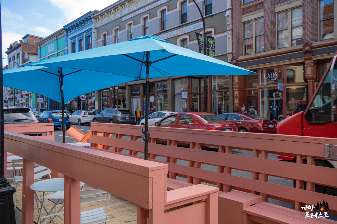 빅토리아 아일랜드 카페 야외석