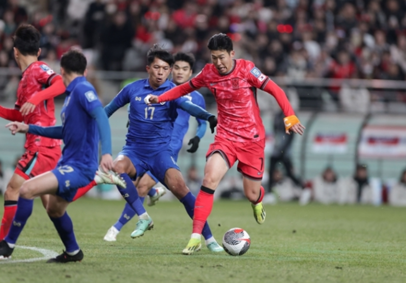 한국 태국 축구 일정 중계 결과 예상